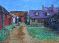 Farmhouse and barn (Wytham)