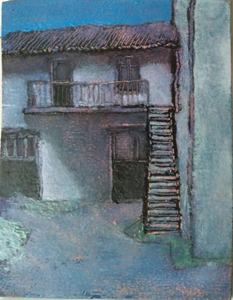 House with long stairs (Villefort)