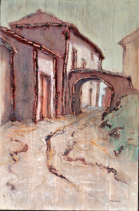 Street and archway (Colombier)