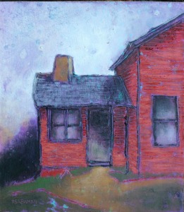 Left side of a house, red (Dalton)