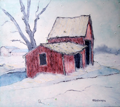 Small barn (January)