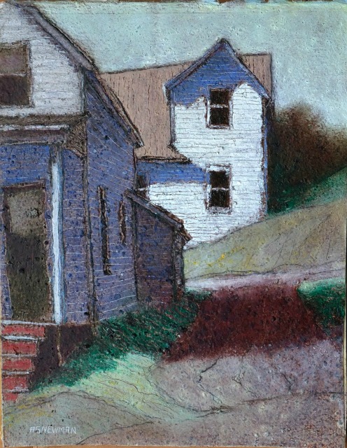 Two houses on a hill (Northport)